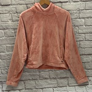 Hollister warm high neck pocketed hoodie